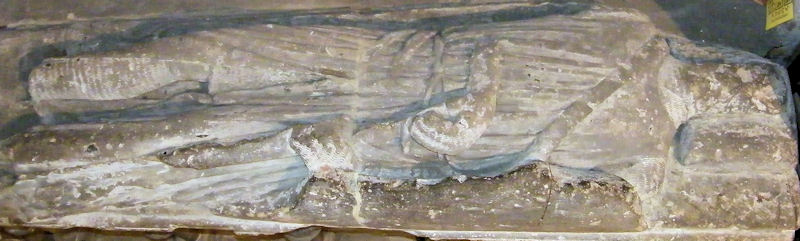 Shrewsbury Abbey - St Peter and St Paul Roger de Montgomerie 1094 effigy 1250-60